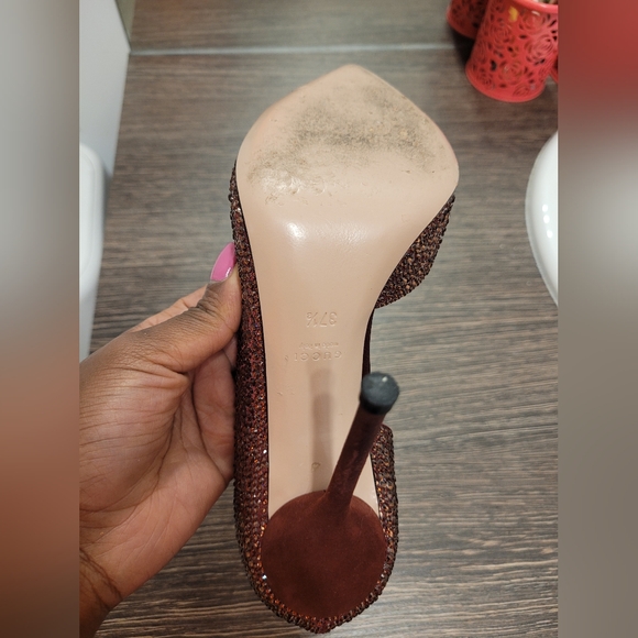 Gucci red glitter heel pumps - Picture 11 of 11